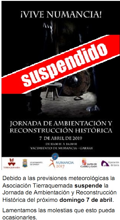 SUSPENDIDA JORNADA DE RECONSTRUCCION DIA 7