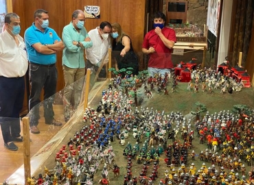 INAGURACION DIORAMA 1212-2020 LA BATALLA DE LAS NAVAS DE TOLOSA